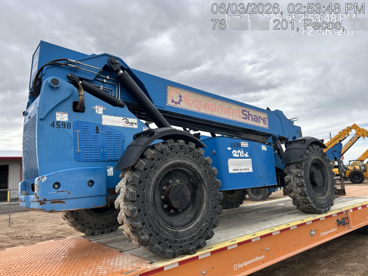 2017 Genie GTH-1056 Genie GTH1056, Solid Tires, 60" carriage, Light Kit, Open ROPS