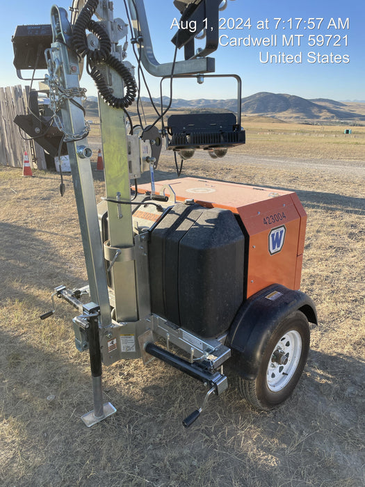 2024 Wanco WLTT-4MM4K Diesel, Deep Sea Controller, Shore Power Plug, Auto Start, (4) 350W LED Floodlights, 4kW Generator, 60 Gal Fuel Tank, 2" Ball, T3