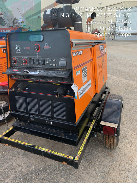 2021 Lincoln Electric Vantage 549X Ready Pak 3, ORANGE (includes trailer, cable rack, fender light kit)