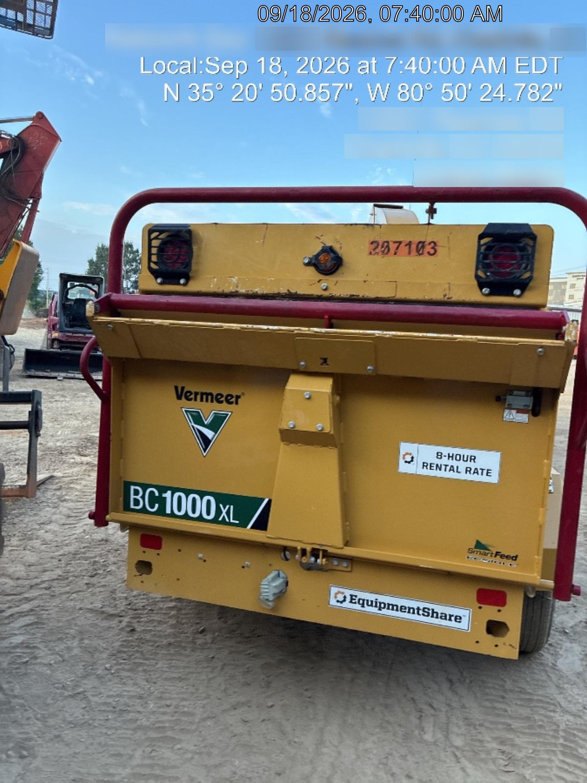 2022 VERMEER BC1000XL Diesel