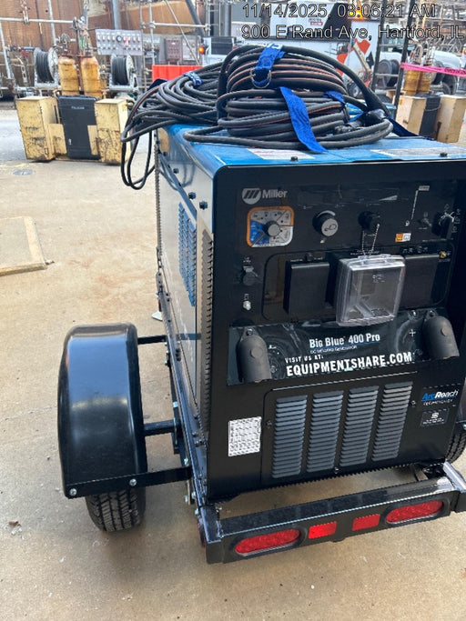 2025 MILLER ELECTRIC BIG BLUE 400