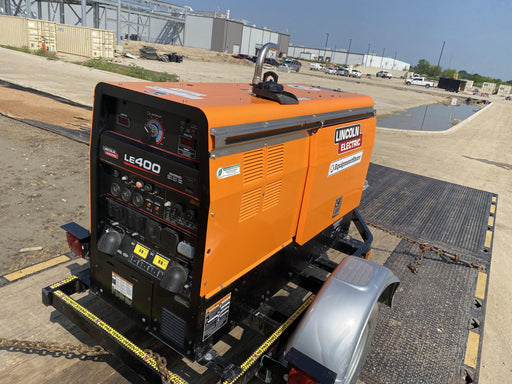 2022 Lincoln Electric LE400 Kubota V1505, Trlr, Cable Rack, Light Kit, ES Decals, T3