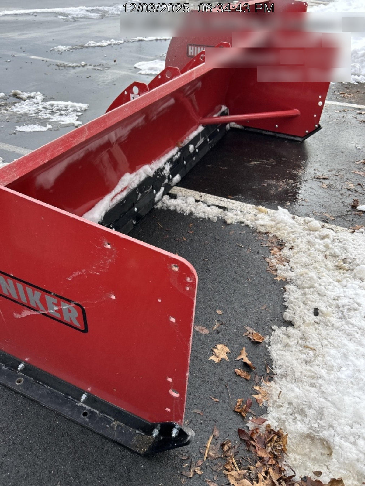 2025 HINIKER 3808 - Hiniker 8' Snow Plow