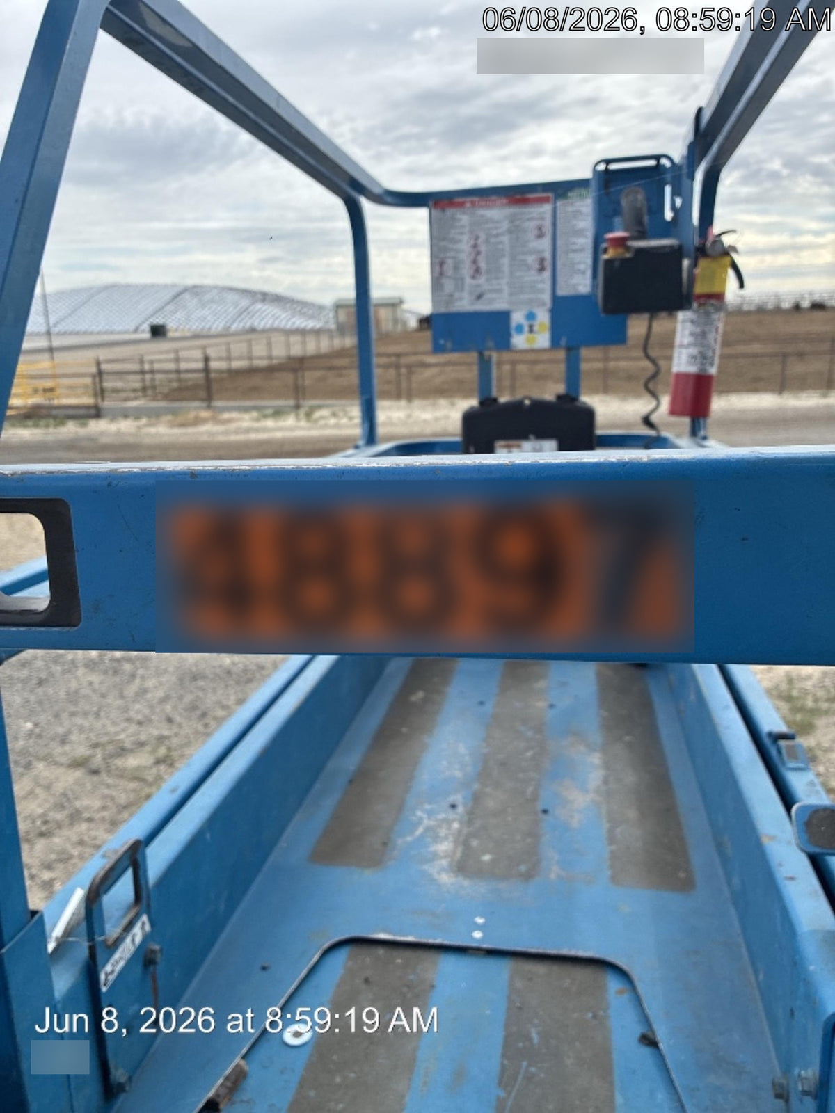 2019 Genie GS-1930 Half Height Swing Gate, 800W Inverter