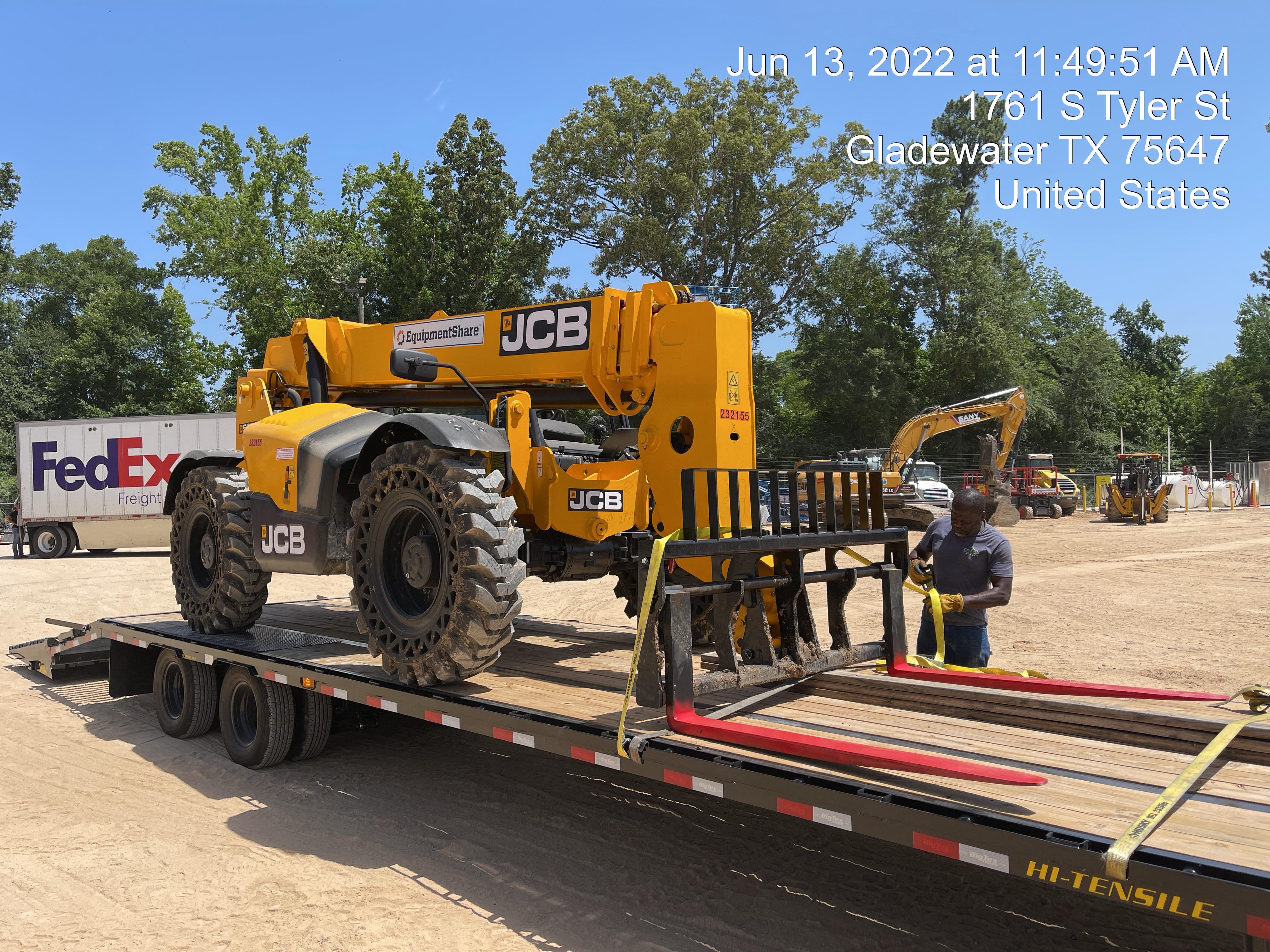 2022 JCB 509-42 74Hp Dsl, Canopy, Sld Tires, LED WL, Bcn, L Hook, EST