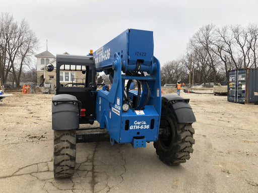 2018 Genie GTH-636 Genie GTH-636 w/Open ROPS, Solid Tires, beacon/work lights, 48" carriage/forks