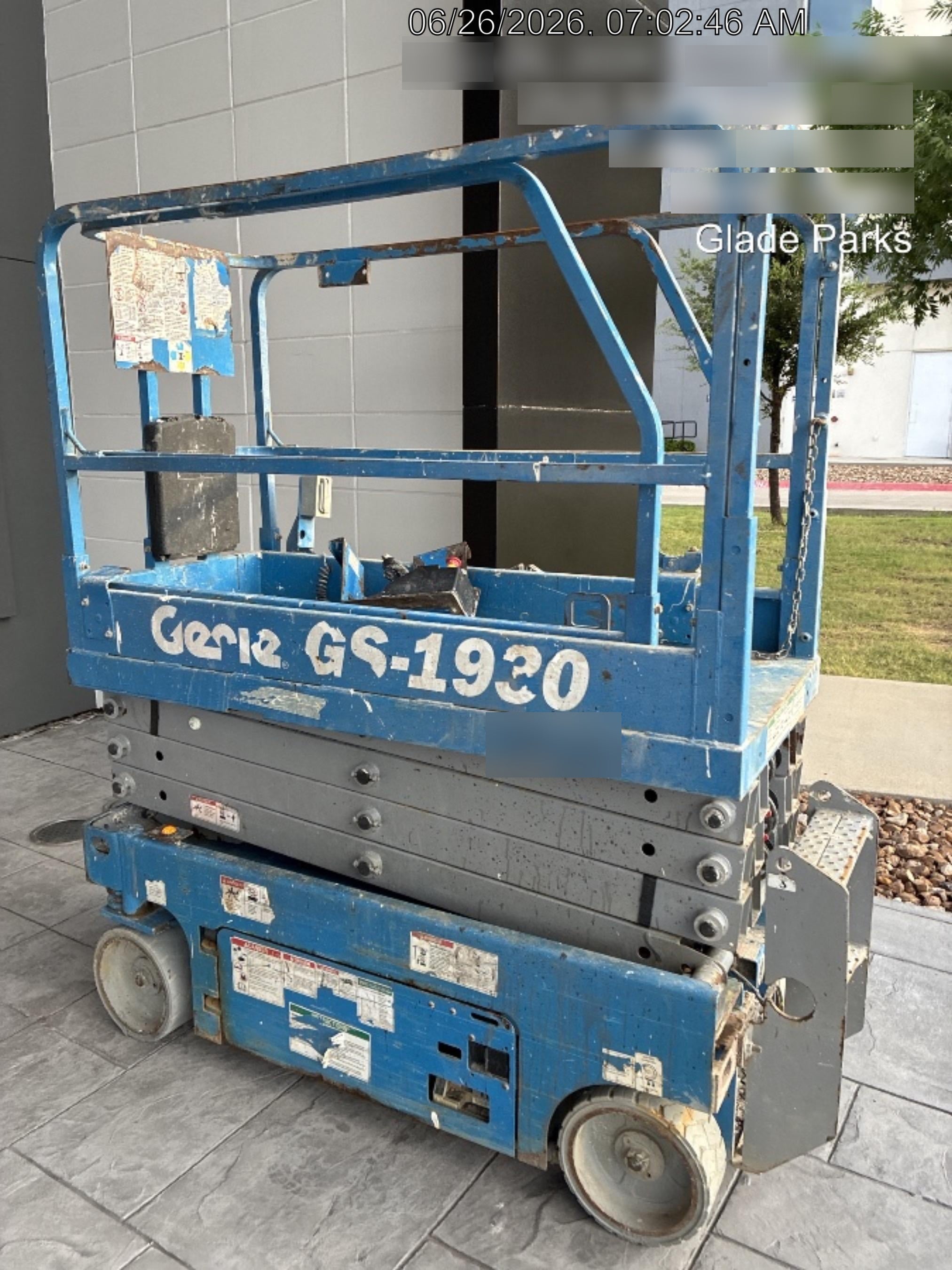 2018 Genie GS-1930 Genie GS-1930 w/Fixed Rail, Chain Entry