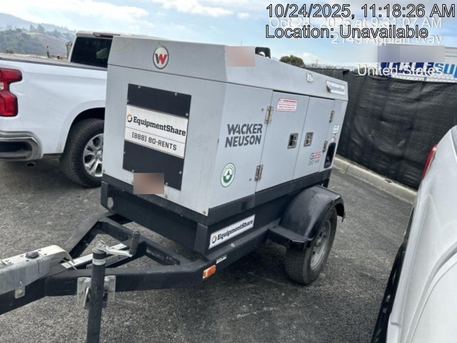2019 WACKER NEUSON G25