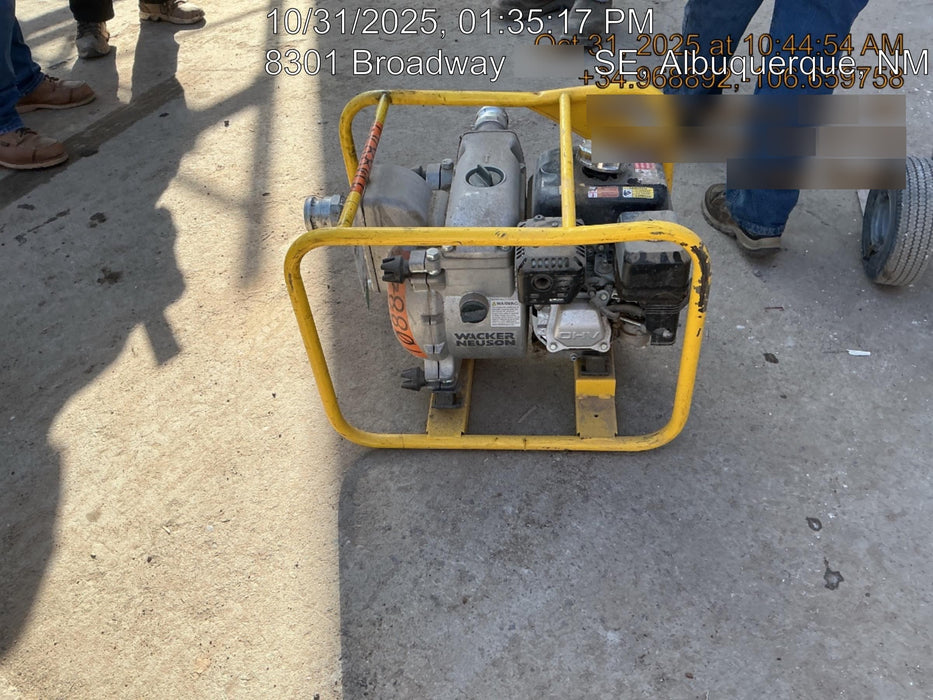 2020 WACKER NEUSON PT2A