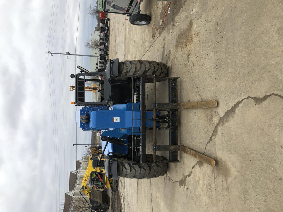 2019 Genie GTH-636 Canopy, Solid RT Tires, LED Work Lights, Beacon 60" QA Carriage, 48" Forks