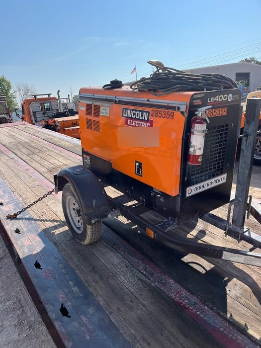 2022 Lincoln Electric LE400 Kubota V1505, Trlr, Cable Rack, Light Kit, ES Decals, T3