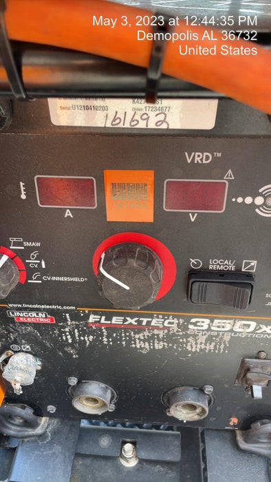 2021 LINCOLN ELECTRIC FLEXTEC 350X