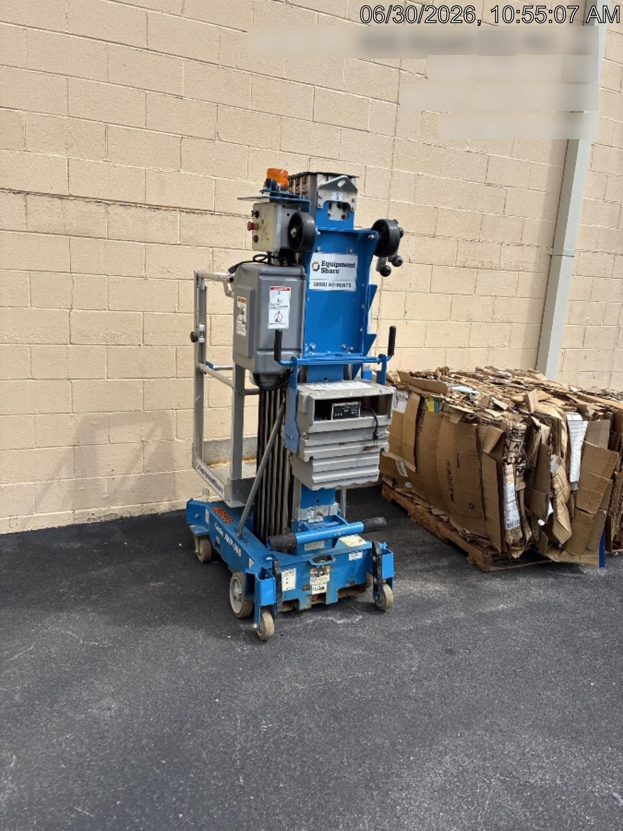 2021 GENIE AWP-30S DC
