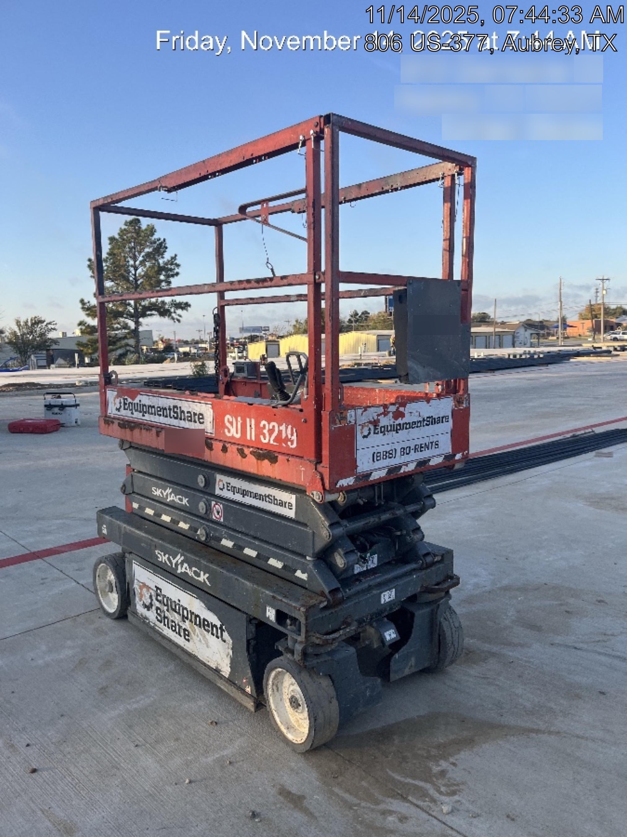 2019 Skyjack SJIII-3219 Standard w/Trojan Batteries
