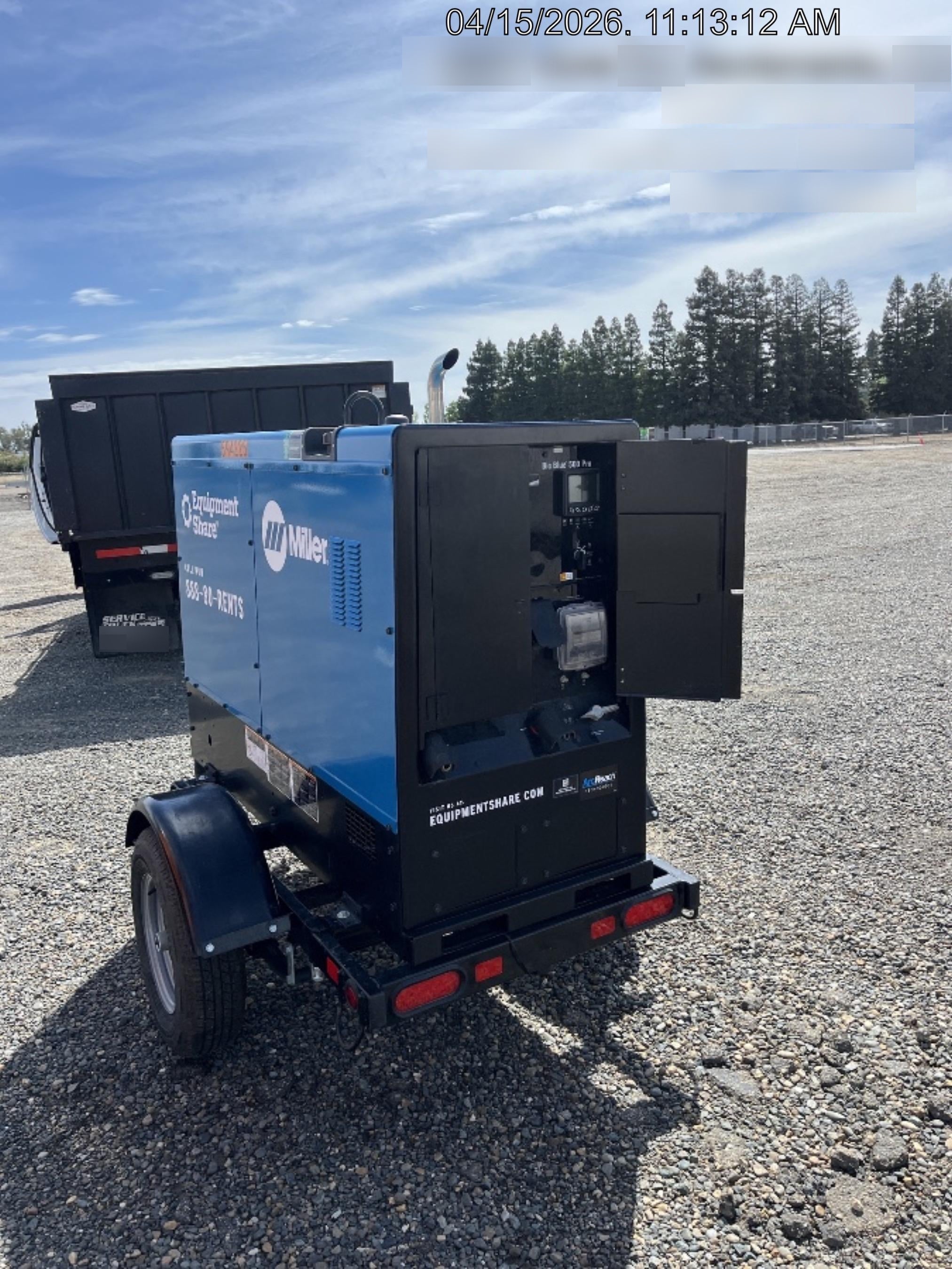 2025 MILLER ELECTRIC BIG BLUE 500