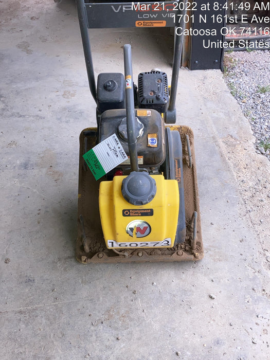 2021 WACKER NEUSON VP1550AW