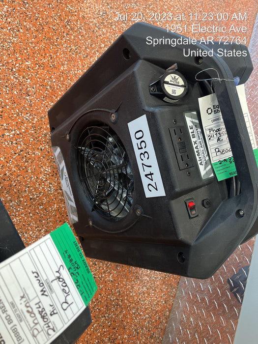 2022 PHOENIX AirMAX Radial Air Mover