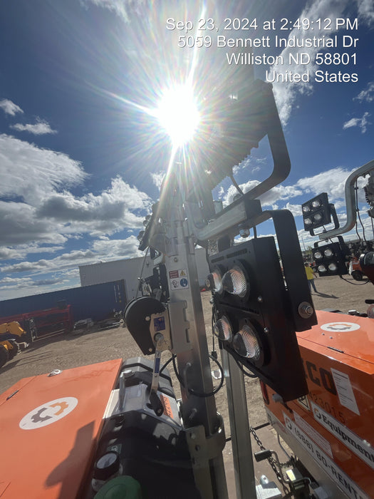 2024 Wanco WLTT-4MM4K Diesel, Deep Sea Controller, Shore Power Plug, Auto Start, (4) 350W LED Floodlights, 4kW Generator, 60 Gal Fuel Tank, 2" Ball, T3