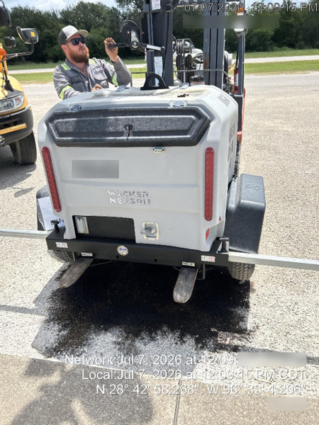 2018 Wacker Neuson LTV6L-MH Wacker Neuson LTV6L Mobile Light Tower w/Fuel Level Sensor Installed