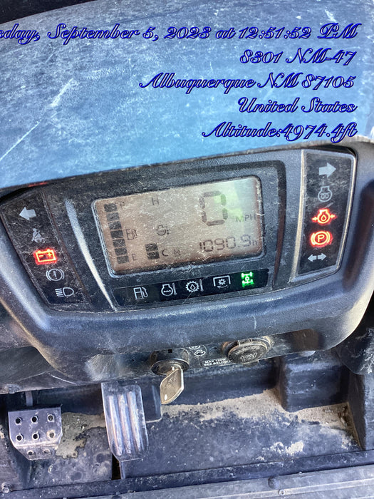 2022 Kubota RTV-X1140W-H Plastic Canopy, Windshield Acrylic Clear, LED Strobe Light, Wire Harness Kit, Back up Alarm