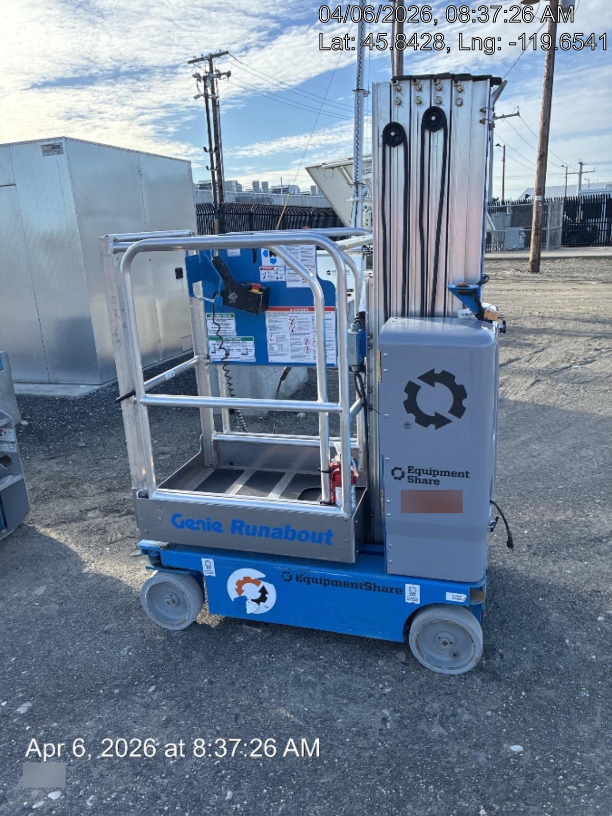 2019 GENIE GR-20
