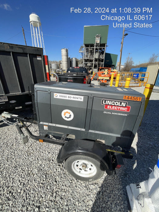 2021 Lincoln Electric Dual Maverick 200/200X Ready Pak 3 (includes trailer, cable rack, fender light kit)