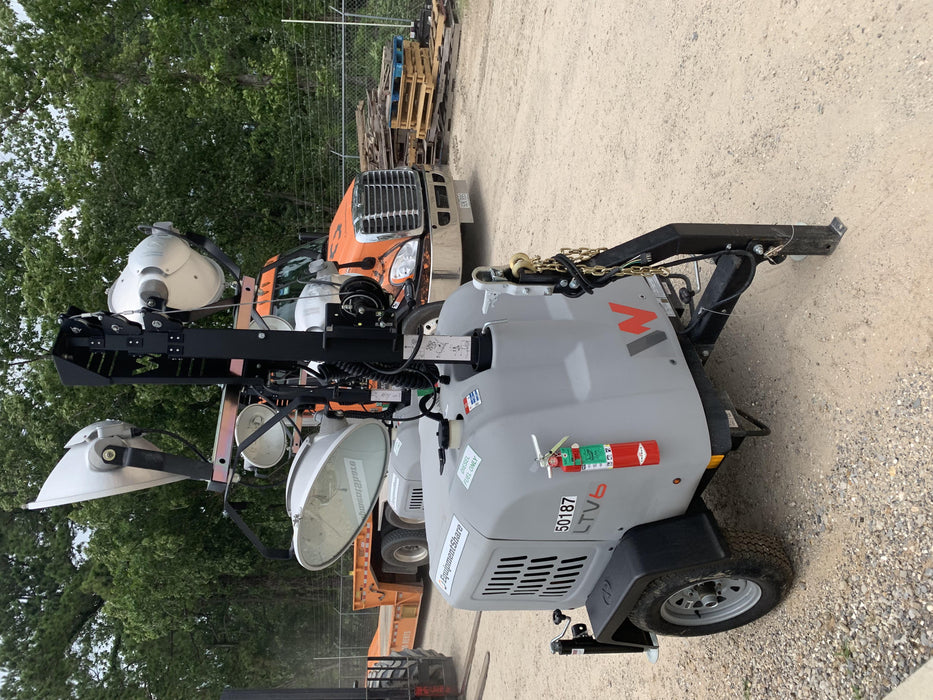 2019 Wacker Neuson LTV6L-MH Mobile Light Tower w/Fuel Level Sensor Installed