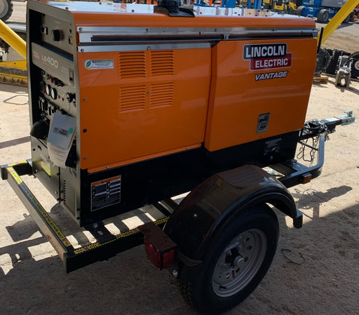 2022 Lincoln Electric LE400 Kubota V1505, Trlr, Cable Rack, Light Kit, ES Decals, T3