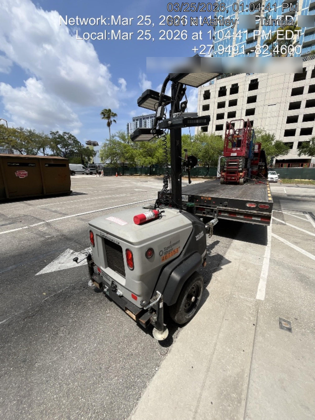 2024 Wacker Neuson LTT4 Diesel, Kohler KDW702, Deep Sea Controller, Auto Start, LED 320W, Bypass Outlet, T3