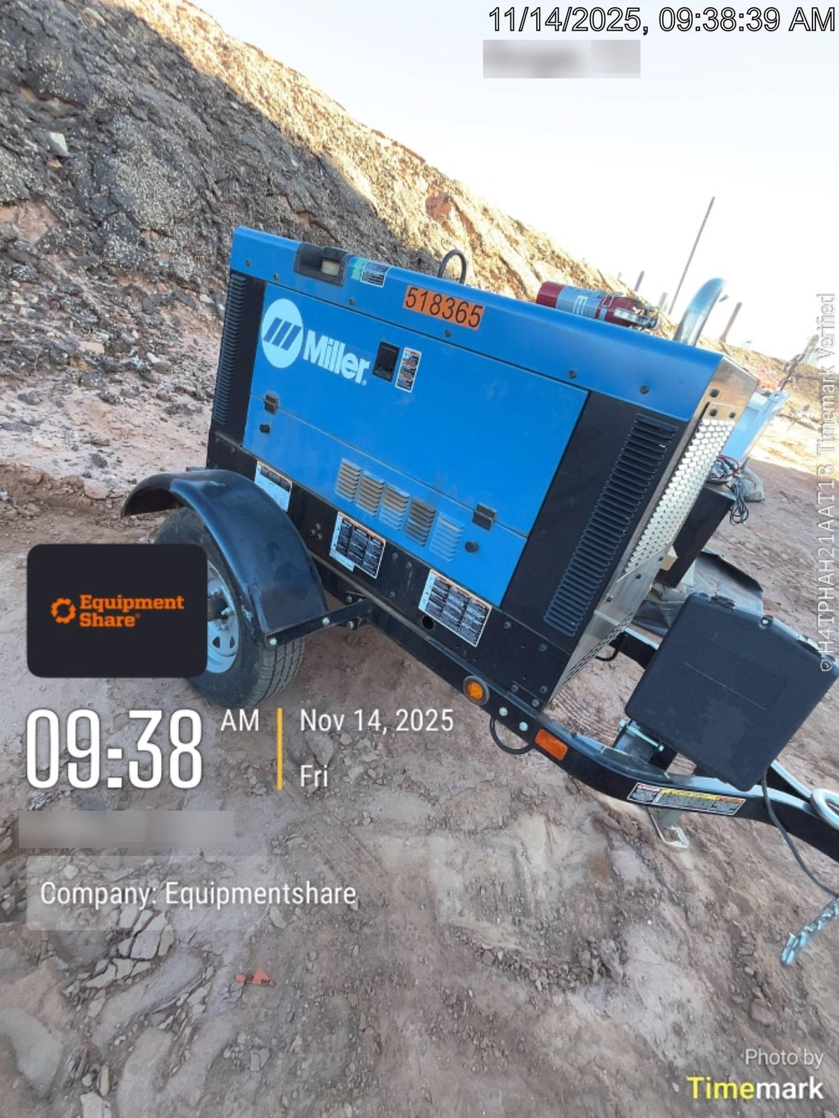 2025 MILLER ELECTRIC BIG BLUE 400