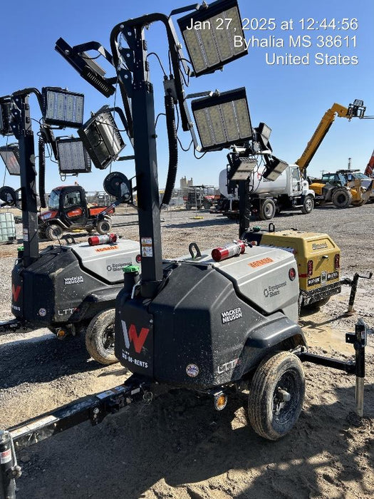 2024 Wacker Neuson LTT4 Diesel, Kohler KDW702, Deep Sea Controller, Auto Start, LED 320W, Bypass Outlet, T3