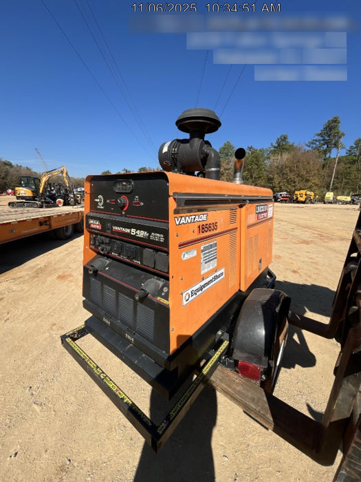 2021 Lincoln Electric Vantage 549X Ready Pak 3, ORANGE (includes trailer, cable rack, fender light kit)
