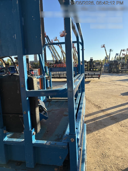 2020 Genie GS-1930 Solid Non Marking Tires, Beacon, Folding rails with half height swing gate