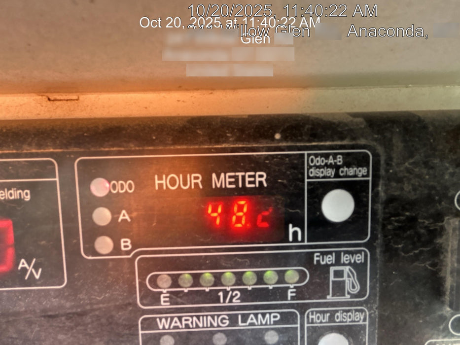 2020 Multiquip DLW400ESA4 400 amp Welder, 14kW, 120/240V, T4F Kubota, Trailer