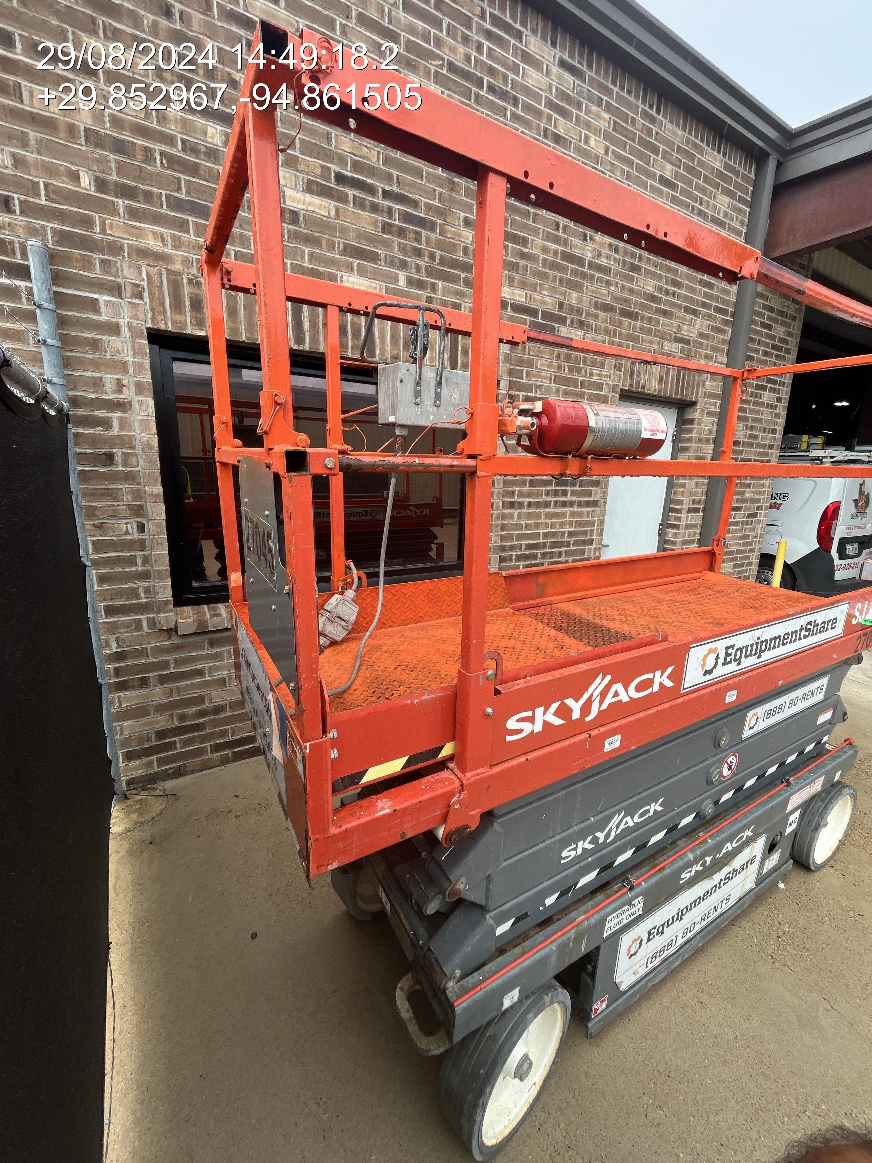 2019 Skyjack SJIII-3226 Standard Options