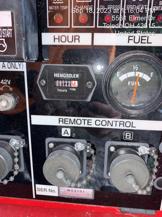 2023 Shindaiwa DGW400MDL Kubota D902 Engine, 23 HP, Dual Op Welder, Wire, Arc, Droop Stick, Tig, and CC Stick Functionality, Simulphase, 3 Phase and 1 Phase Gen Output, Single Axle NB Trlr, Slr Trckl Chrg 12V 12W, Fire Ext