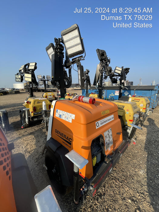 2024 Generac MLT2 Diesel, Flex Switch 120V Input, Powerzone Controller, 
(4) 320W LED Lights, 4kW Generator, 39.9 Gal Fuel Tank, 2" Ball, T3