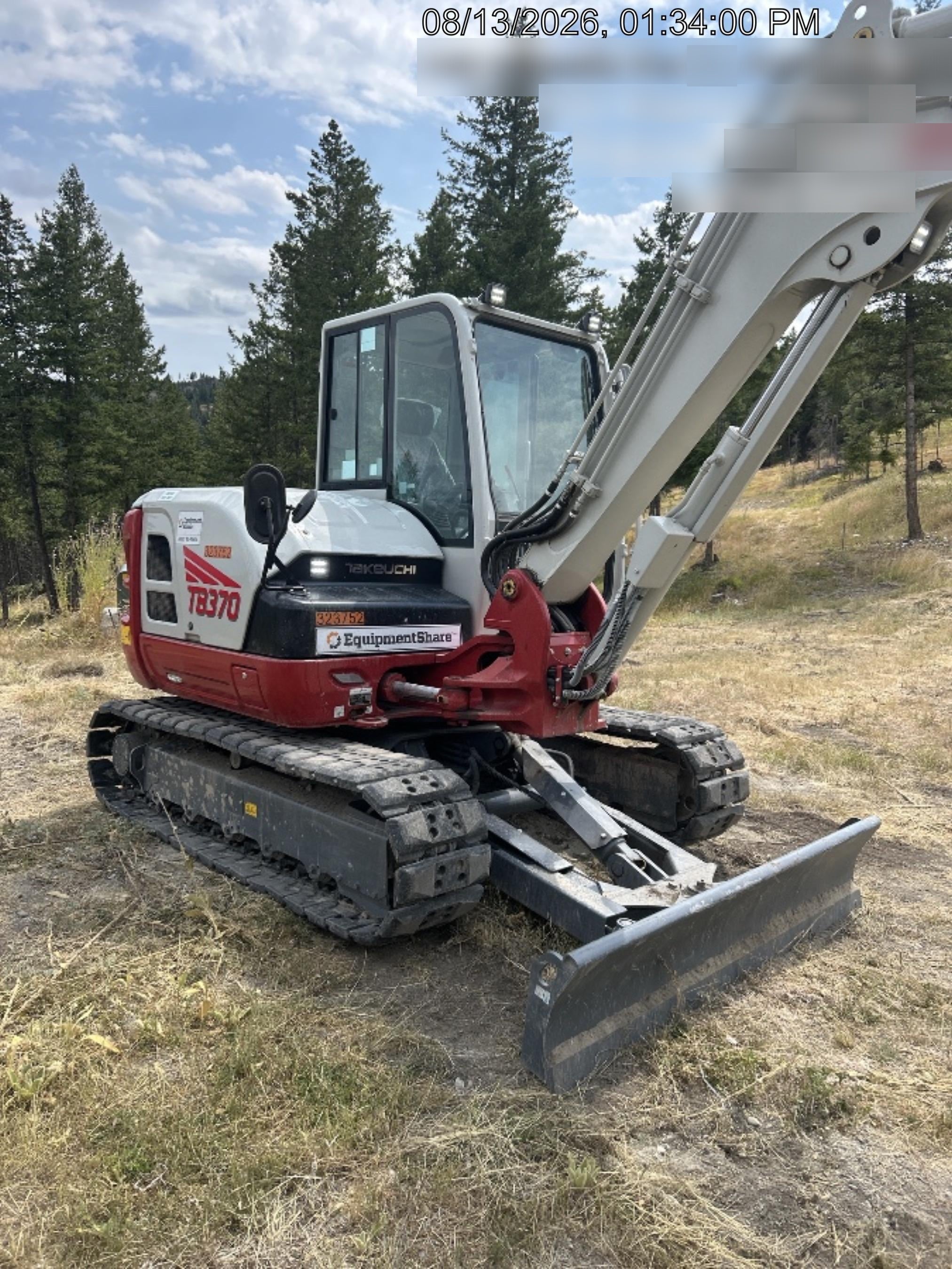 2022 TAKEUCHI TB370CLA