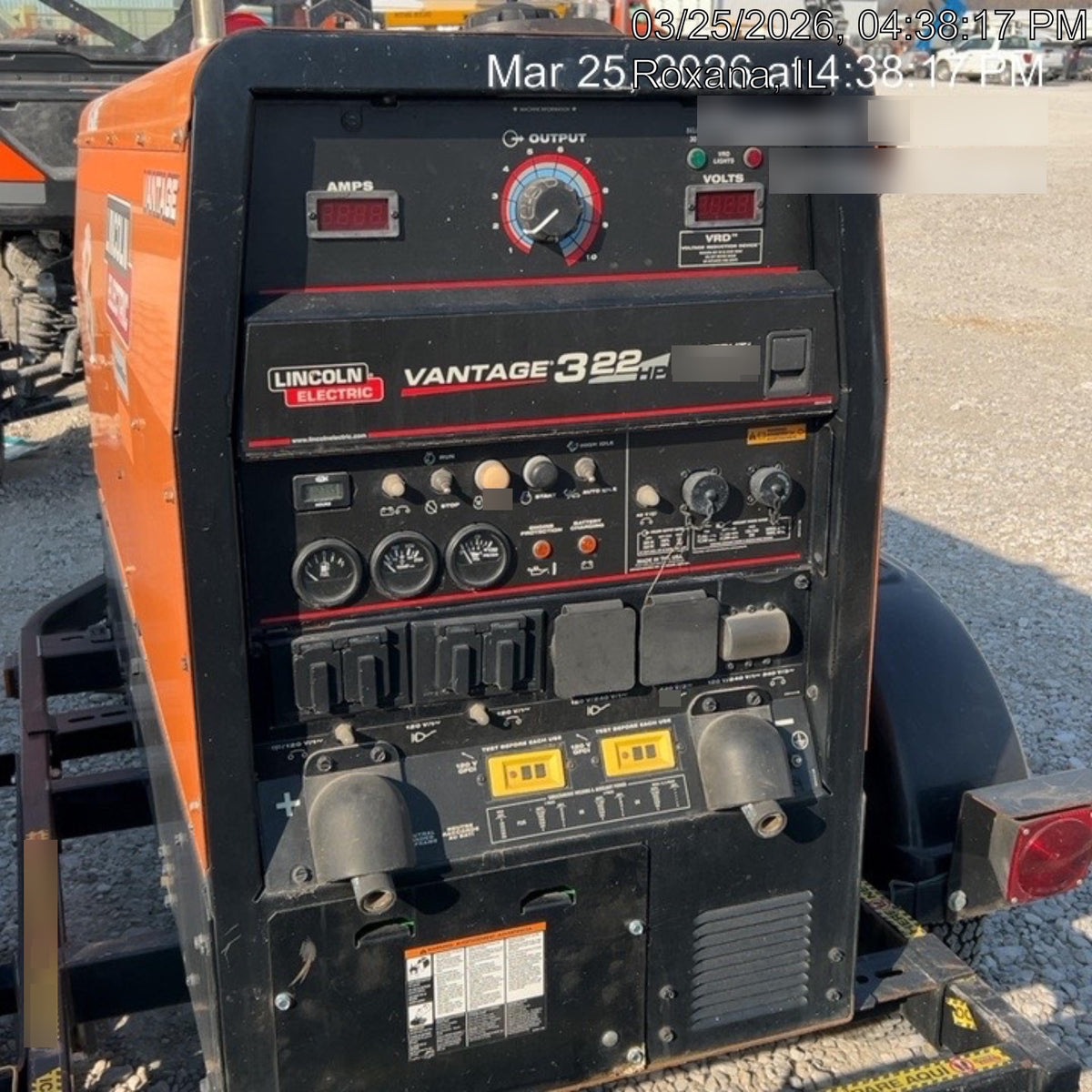 2021 Lincoln Electric Vantage 322 VANTAGE 322 READY-PAK 3
