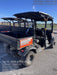 Kubota RTV-X1140W-H Kubota RTVX1140WH 4wd Utility Cart, LED Strobe, Windshield Tempered Glass, Pastic Canopy, Wire Harness Kit, Backup Alarm