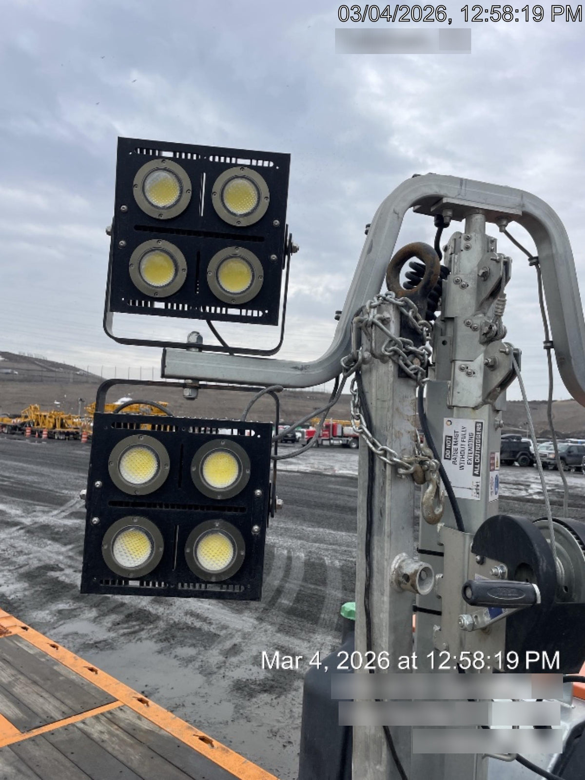 2024 Wanco WLTT-4MM4K Diesel, Deep Sea Controller, Shore Power Plug, Auto Start, (4) 350W LED Floodlights, 4kW Generator, 60 Gal Fuel Tank, 2" Ball, T3
