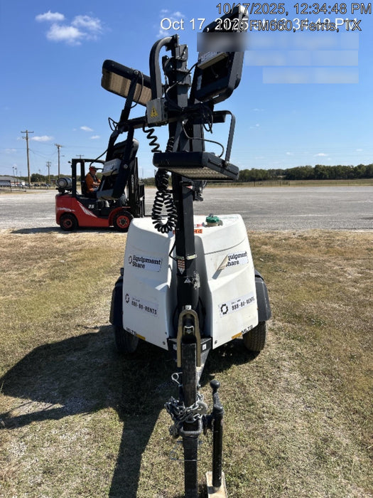 2024 Generac MLT2 Diesel, Flex Switch 120V Input, Powerzone Controller, 
(4) 320W LED Lights, 4kW Generator, 39.9 Gal Fuel Tank, 2" Ball, T3