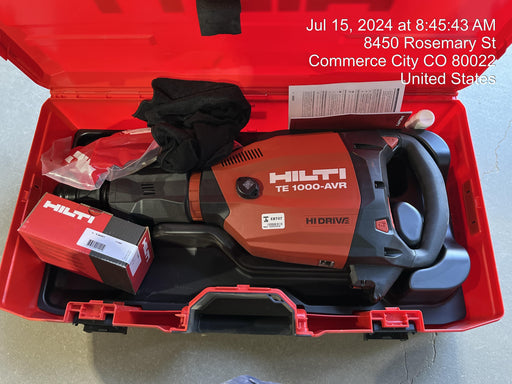 2021 HILTI TE 1000-AVR
