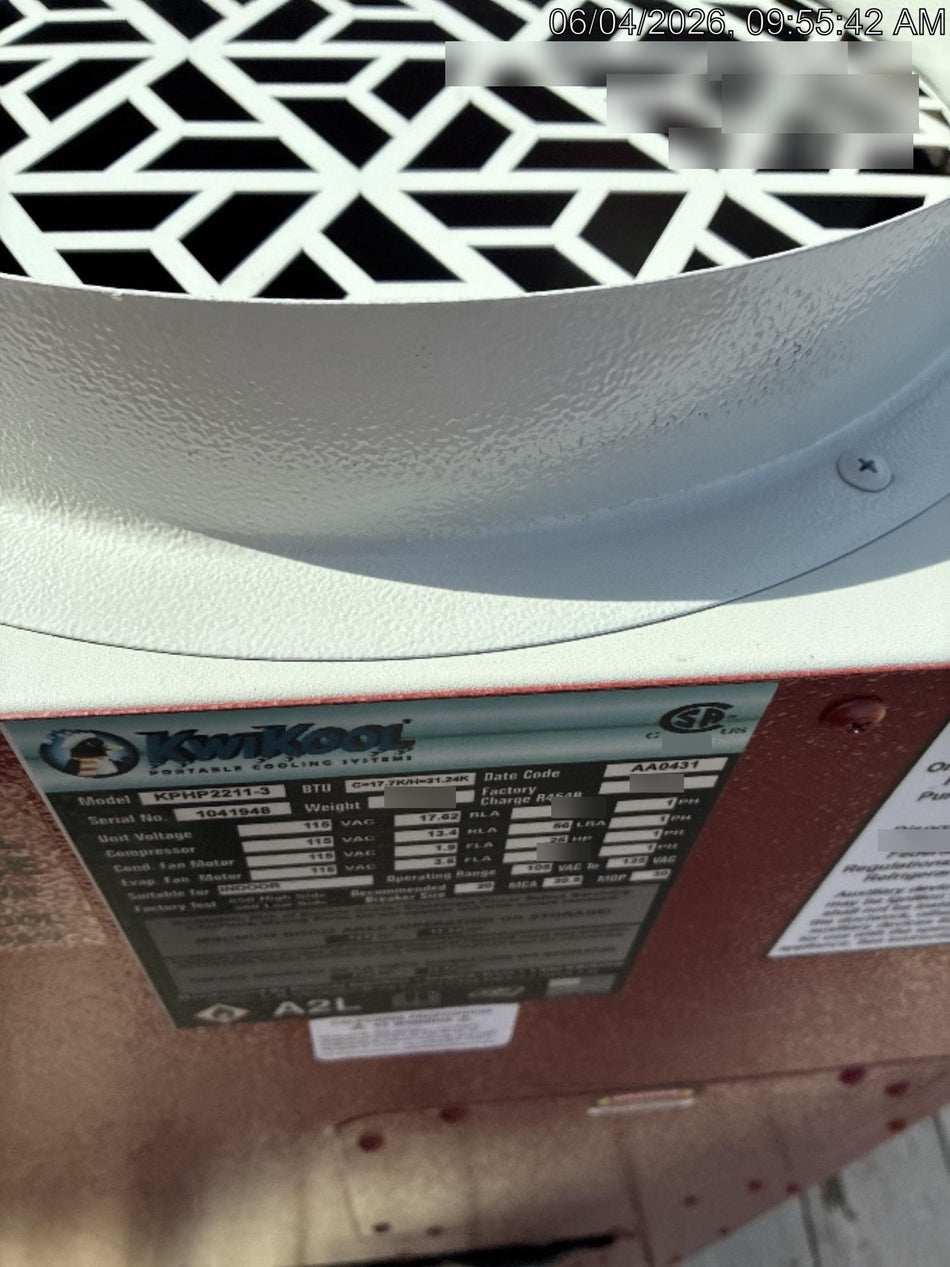 2026 KWIKOOL KPHP2211-3