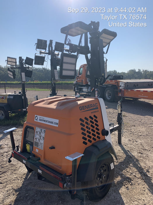 2023 Generac MLT2 Diesel, Flex Switch 120V Input, Powerzone Controller, (4) 320W LED Lights, 4kW Generator, 39.9 Gal Fuel Tank, 2" Ball, T3