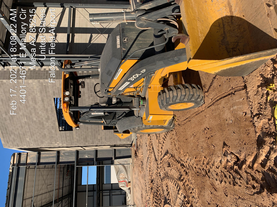 2020 John Deere 310LEP Canopy, 4WD, Standard Stick, Pilot Controls, 2 Way Hydraulics, TAG Manual QC