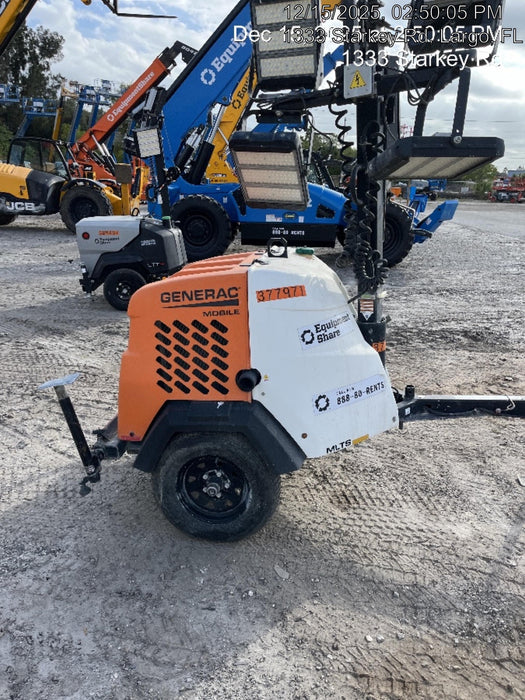 2023 Generac MLT2 Diesel, Flex Switch 120V Input, Powerzone Controller, 
(4) 320W LED Lights, 4kW Generator, 39.9 Gal Fuel Tank, 2" Ball, T3