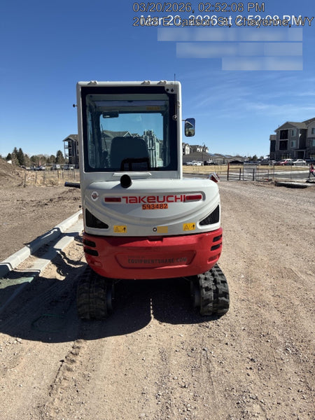 2025 TAKEUCHI TB235-2CR