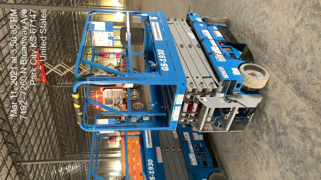 2020 Genie GS-1930 Fixed rails with chain entry gate - Pre A92.20