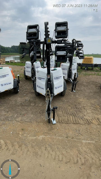 2023 Generac MLT2 Diesel, Flex Switch 120V Input, Powerzone Controller, (4) 320W LED Lights, 4kW Generator, 39.9 Gal Fuel Tank, 2" Ball, T3